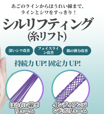 糸リフト最低の課題です。テストです。